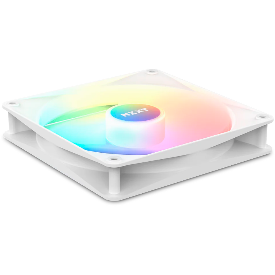 Вентилятор для корпуса NZXT F140 RGB Core White (2 шт.) - RF-C14DF-W1 - фото 2