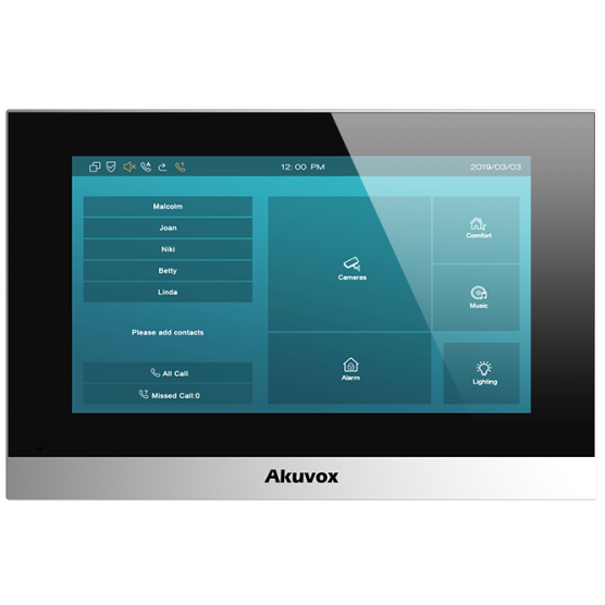 Видеодомофон Akuvox C313W Silver
