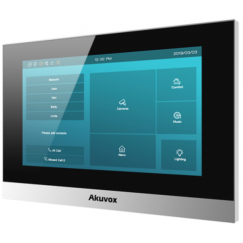 Видеодомофон Akuvox C313W Silver - фото 2