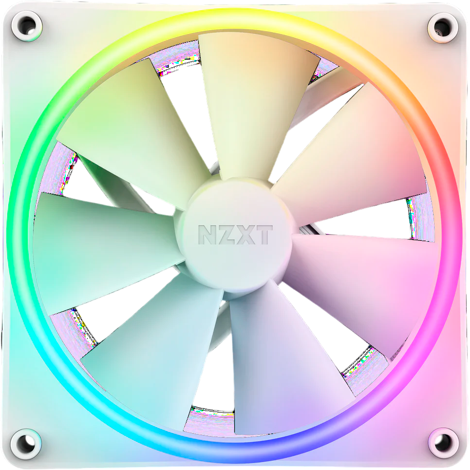 Вентилятор для корпуса NZXT F140 RGB DUO White