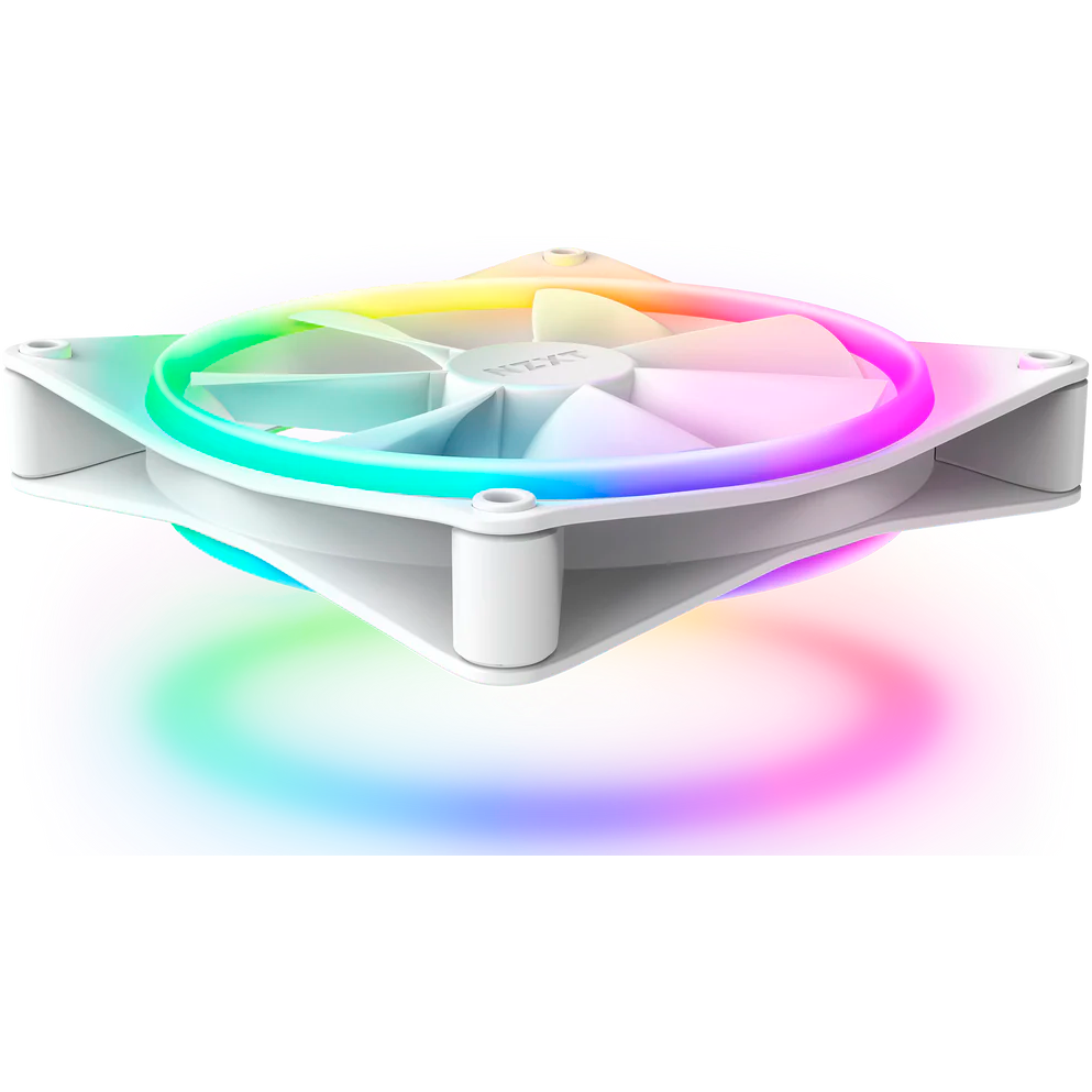 Вентилятор для корпуса NZXT F140 RGB DUO White - RF-D14SF-W1 - фото 4