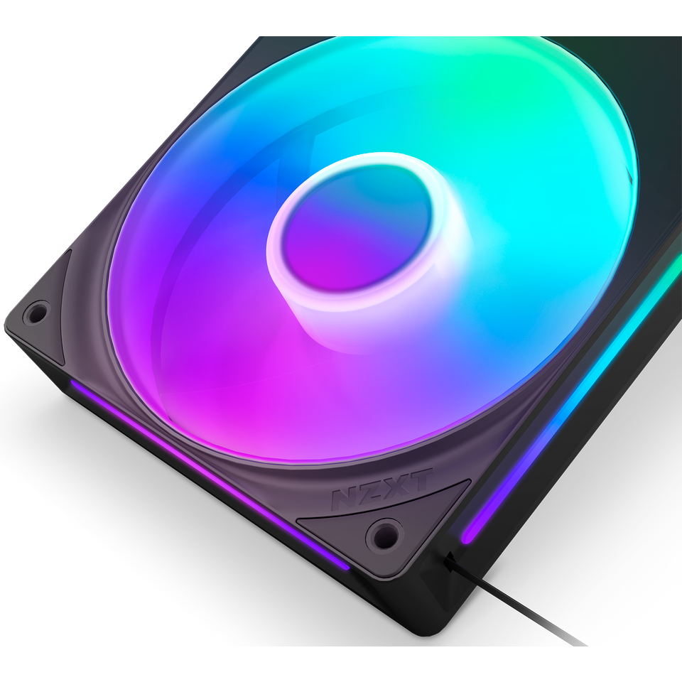 Вентилятор для корпуса NZXT F240 RGB Core Black - RF-U24HF-B1 - фото 4