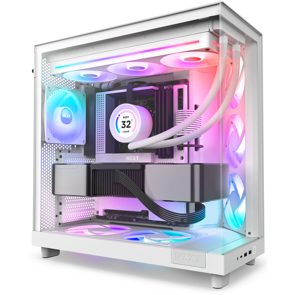 Вентилятор для корпуса NZXT F360 RGB Core White - RF-U36HF-W1 - фото 5