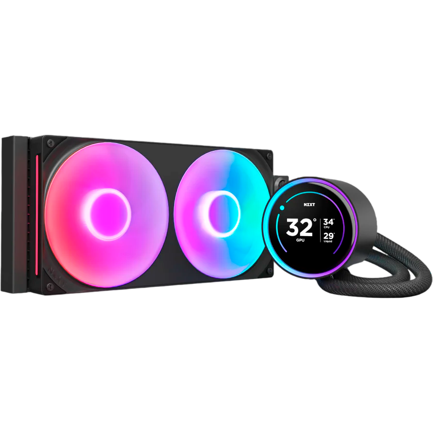 Система жидкостного охлаждения NZXT Kraken Elite 280 Black (RL-KR28E-B2)