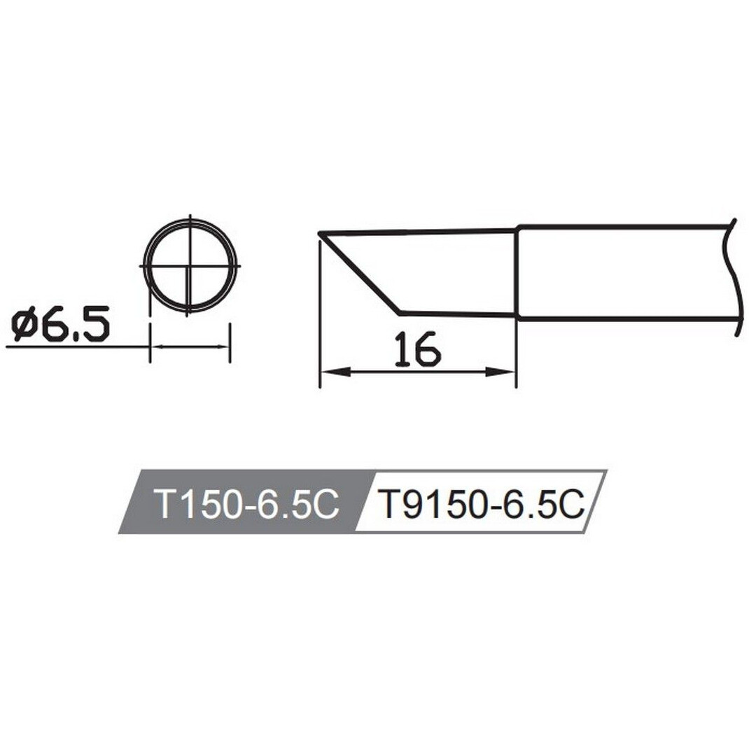 Жало Atten T150-6.5C - ACF029628 - фото 3