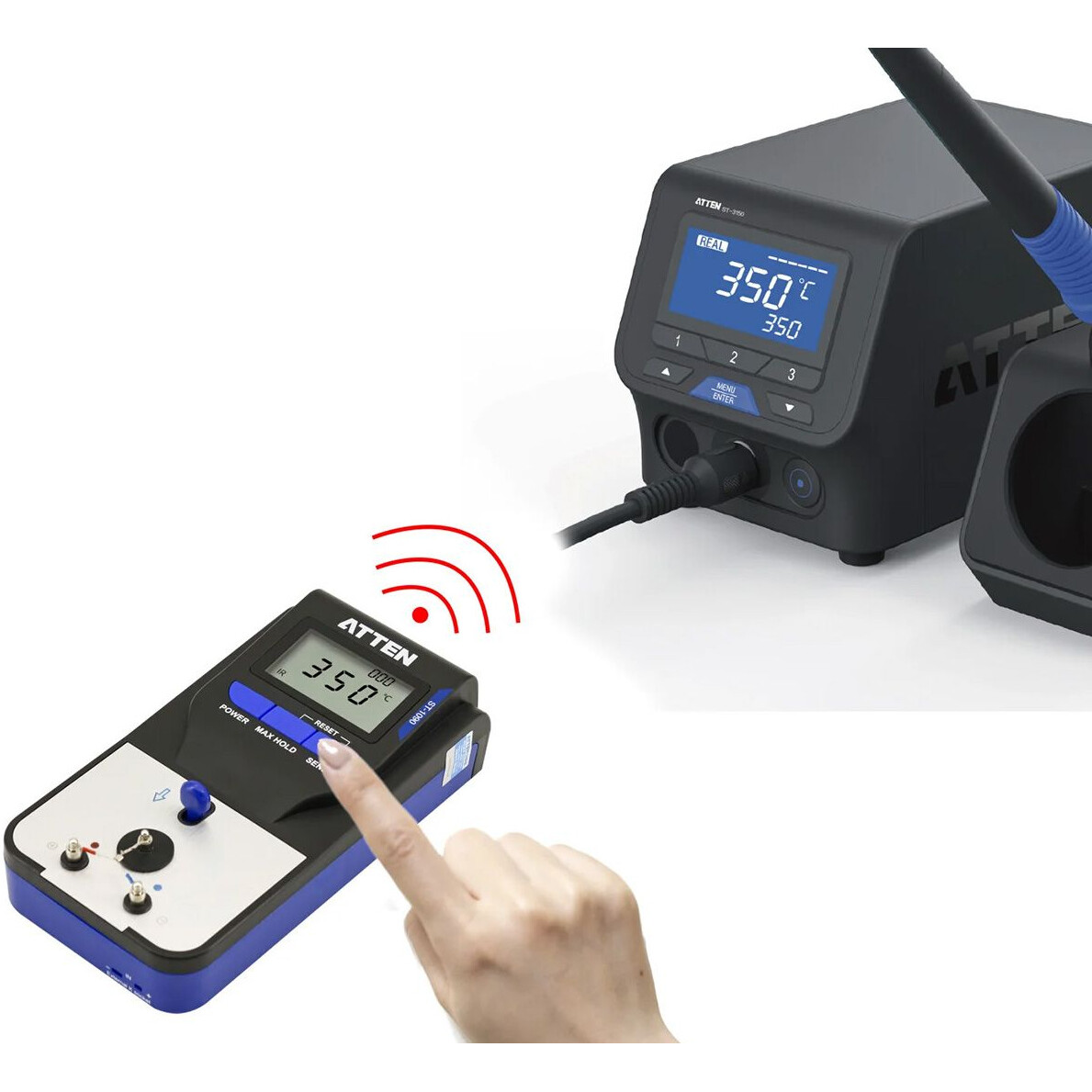 Тестер температуры жала Atten ST-1090 - ACH034468 - фото 2