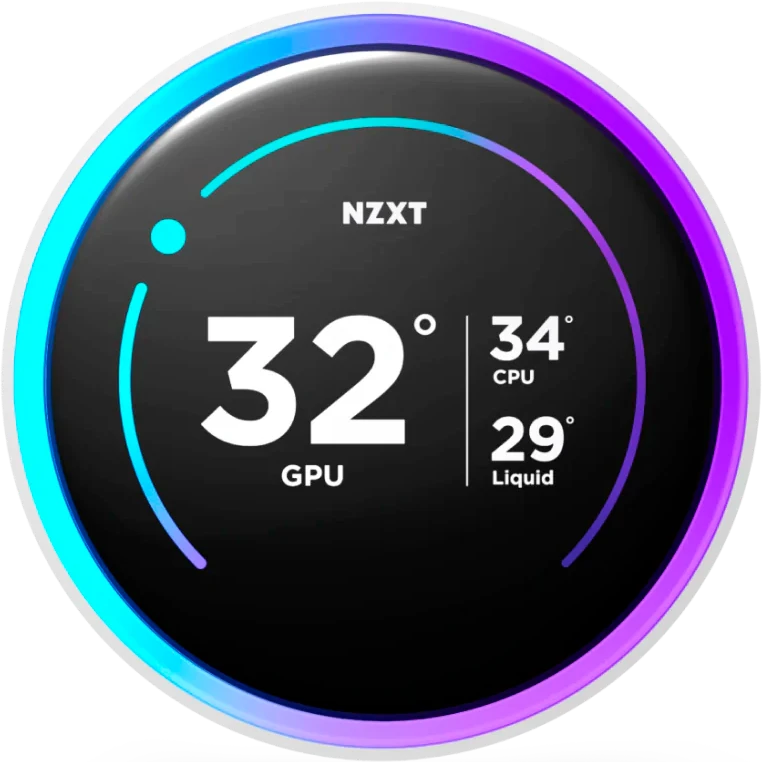 Система жидкостного охлаждения NZXT Kraken Elite 280 White (RL-KR28E-W2) - фото 2