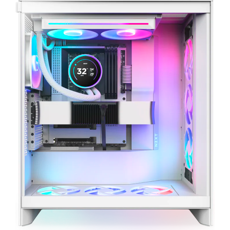 Система жидкостного охлаждения NZXT Kraken Elite 280 White (RL-KR28E-W2) - фото 5