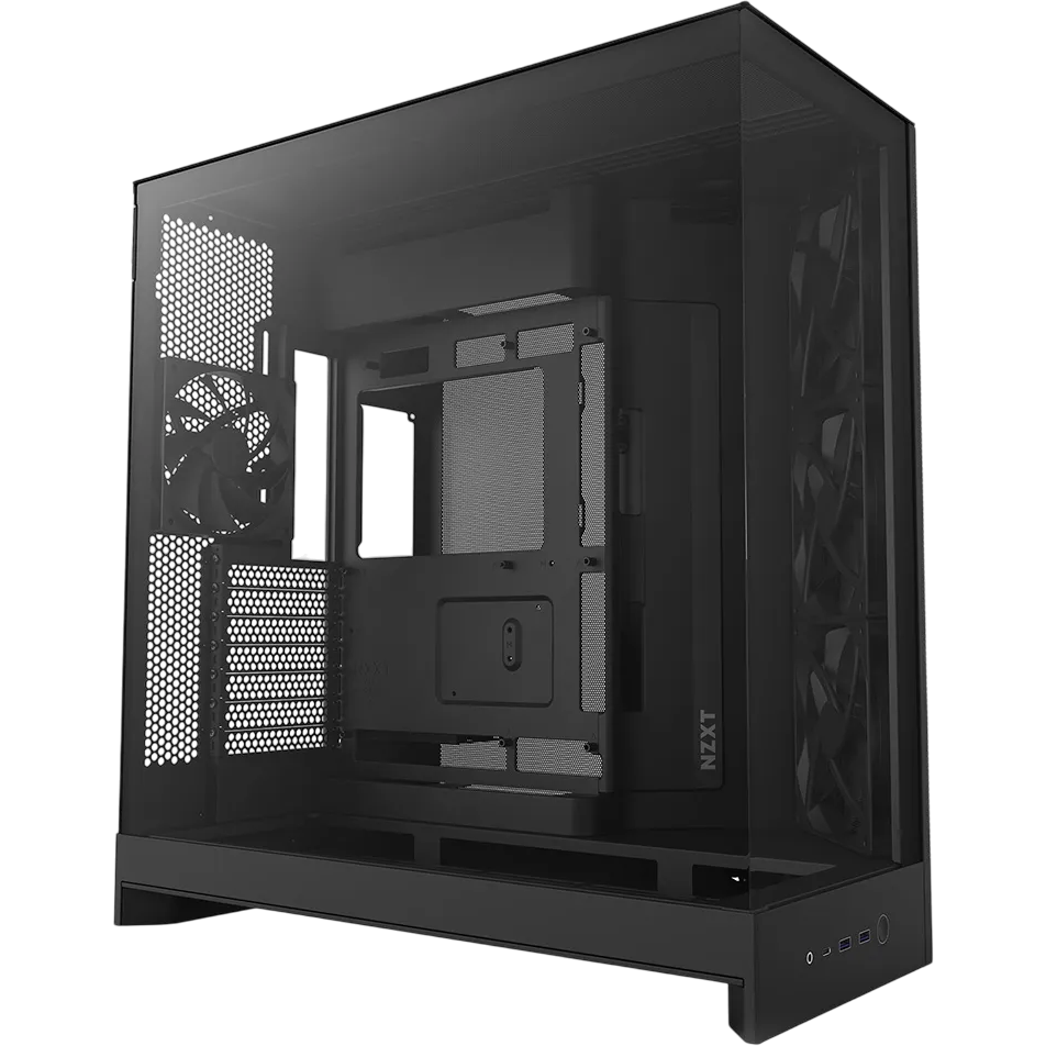 Корпус NZXT H9 Flow RGB Black - CM-H92FB-R1 - фото 3