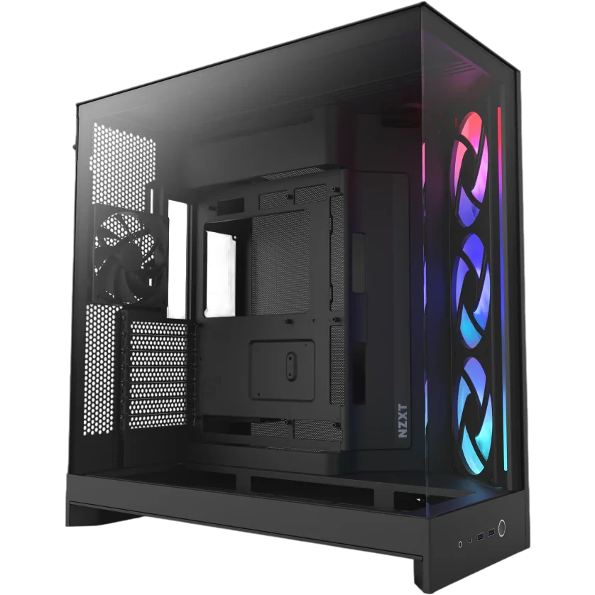 Корпус NZXT H9 Flow RGB Black - CM-H92FB-R1
