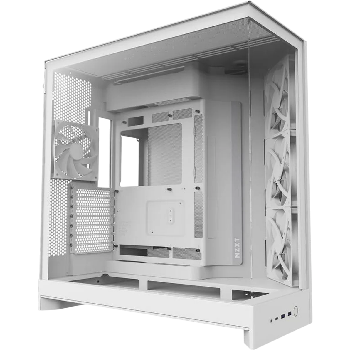 Корпус NZXT H9 Flow RGB White - CM-H92FW-R1 - фото 3