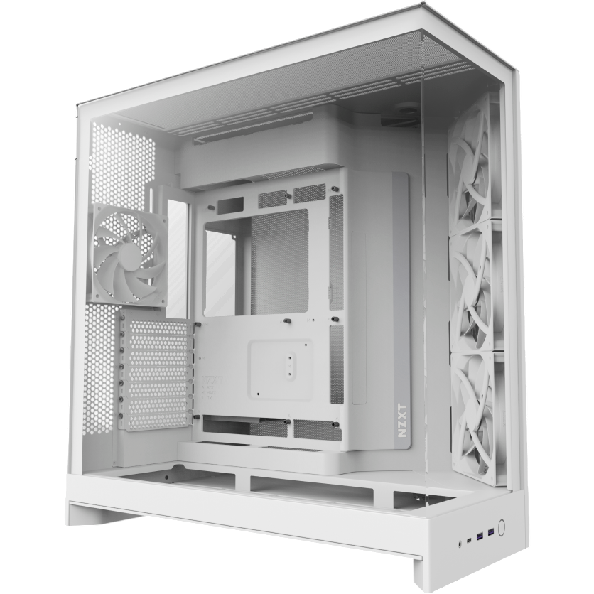 Корпус NZXT H9 Flow White (CM-H92FW-01)
