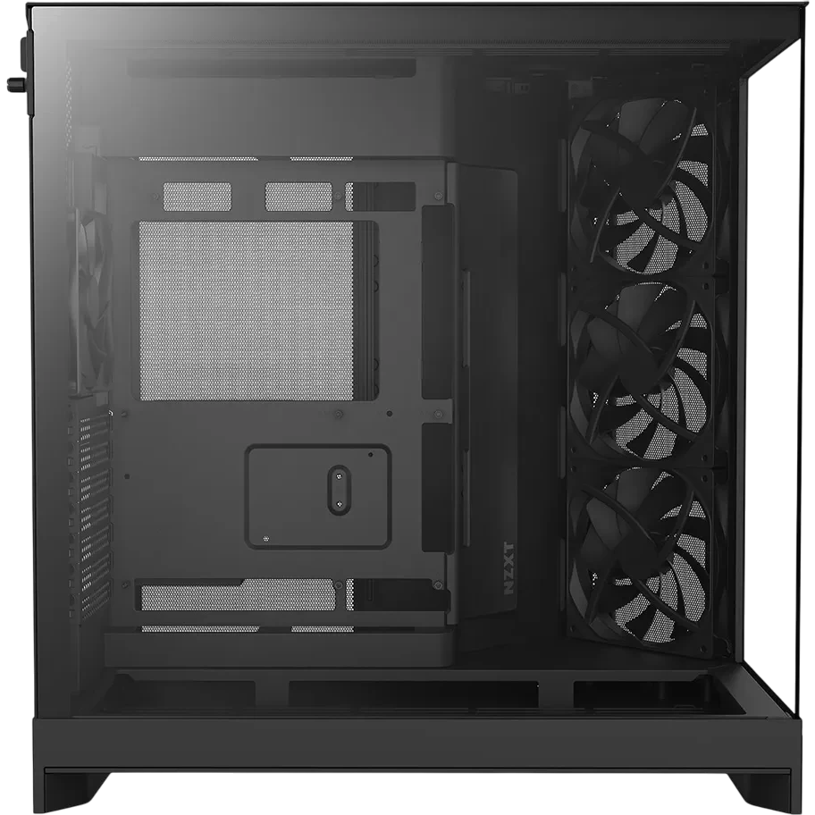 Корпус NZXT H9 Flow RGB+ Black - CM-H92FB-P1 - фото 5