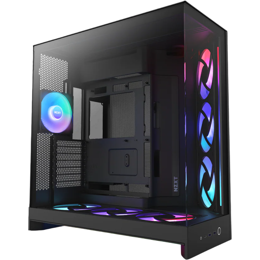 Корпус NZXT H9 Flow RGB+ Black