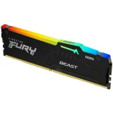 Оперативная память 16Gb DDR5 5600MHz Kingston Fury Beast RGB (KF556C40BBA-16) OEM