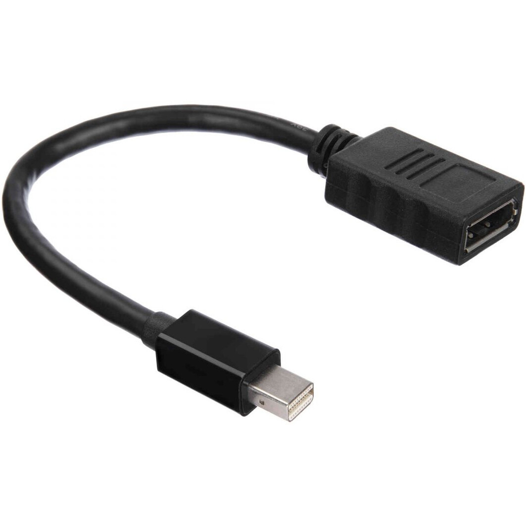 Переходник Mini DisplayPort (M) - DisplayPort (F), 0.2м, ACD ACD-DAMDF-01B