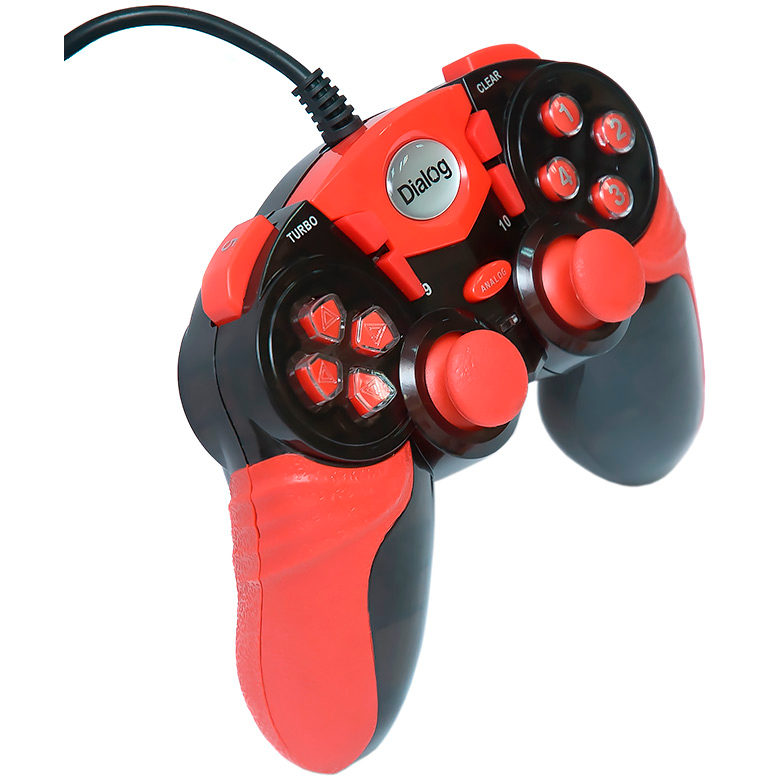 Геймпад Dialog Action GP-A15 Black/Red - фото 2