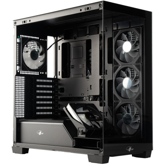 Корпус Eurocase M9 Max-Fish Tank Black