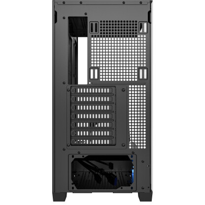 Корпус Eurocase M9 Max-Fish Tank Black - 00-01191785 - фото 4