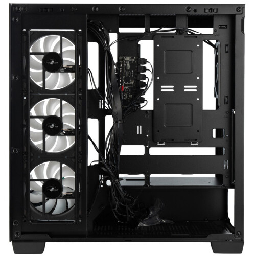 Корпус Eurocase M9 Max-Fish Tank Black - 00-01191785 - фото 6