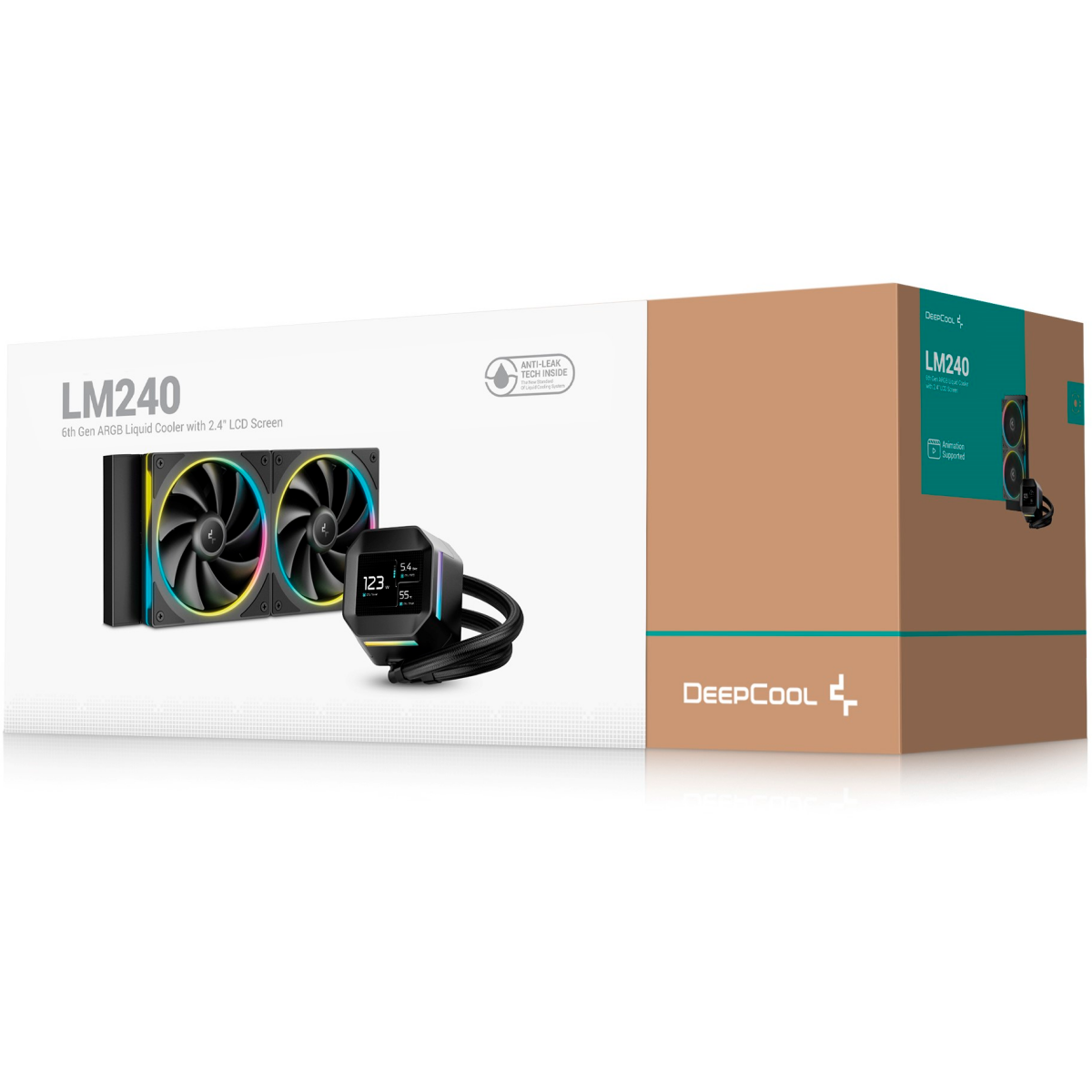 Система жидкостного охлаждения DeepCool LM240 - R-LM240-BKDMMC-1 - фото 6