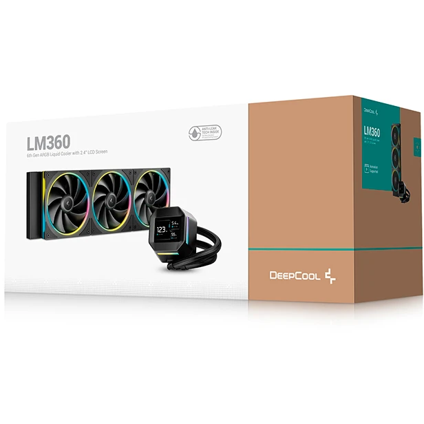 Система жидкостного охлаждения DeepCool LM360 - R-LM360-BKDMMC-1 - фото 6