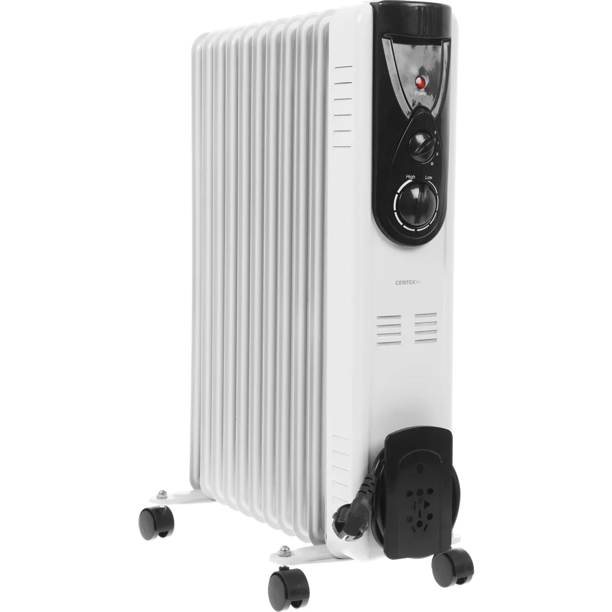 Масляный радиатор CENTEK CT-6202 White - фото 3