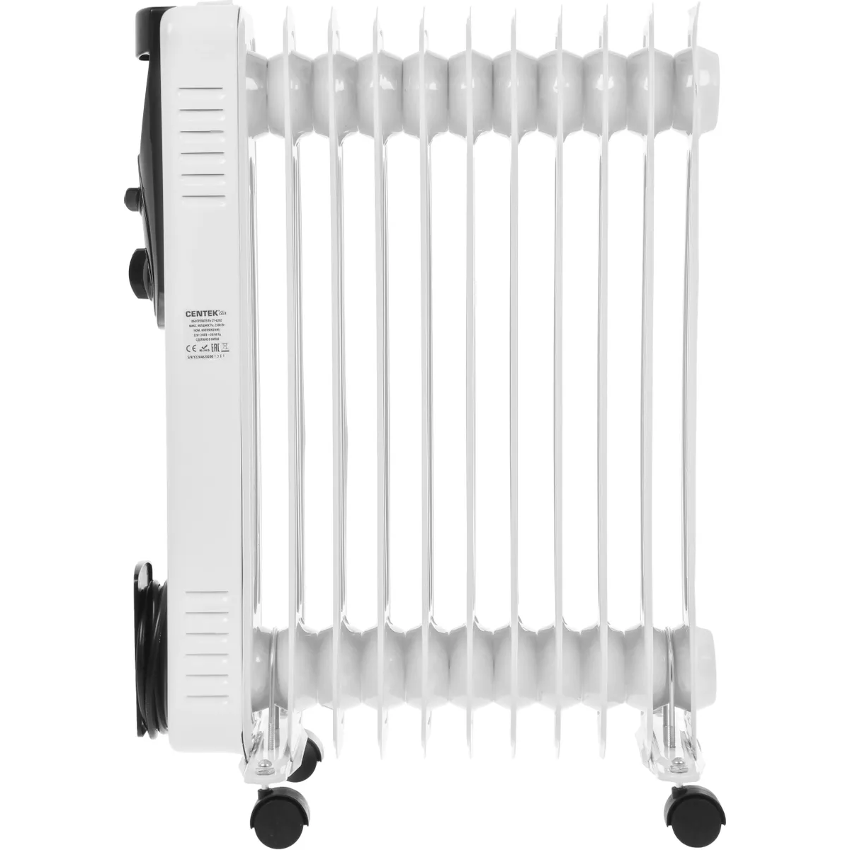 Масляный радиатор CENTEK CT-6202 White - фото 5