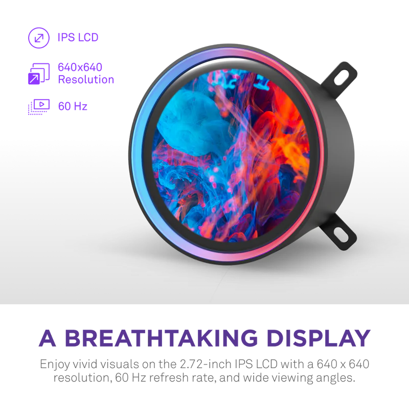 Система жидкостного охлаждения NZXT Kraken Elite 420 Black (RL-KR42E-B2) - фото 3