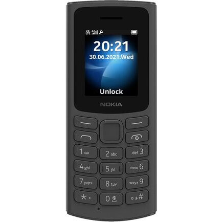 Телефон Nokia 105 Dual Sim Charcoal (TA-1557) - 1GF019CPA2C02/03 - фото 2