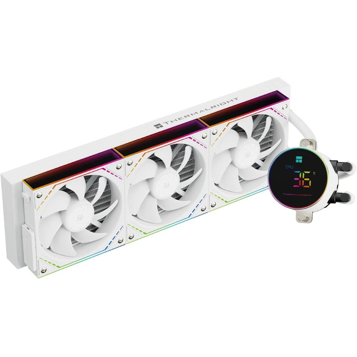 Система жидкостного охлаждения Thermalright Frozen Magic 360 Digital ARGB White V2 - TRFM360DAWV2