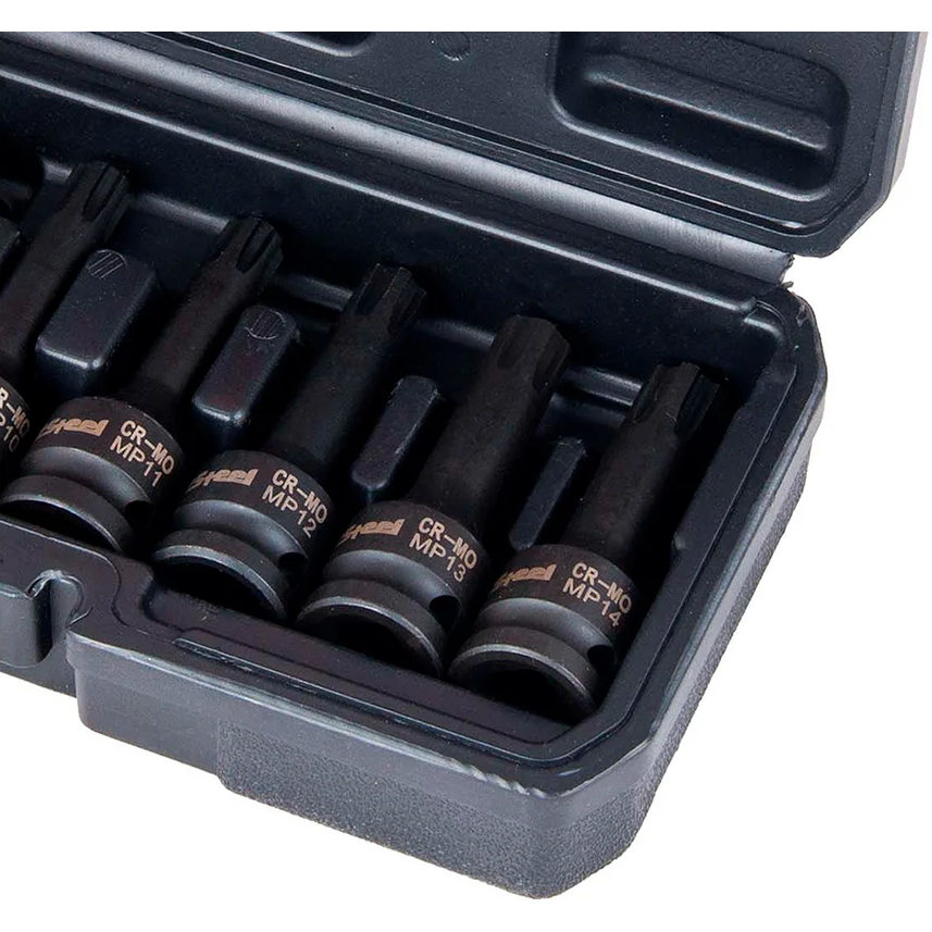 Набор торцевых головок AV Steel AV-727408 - фото 5