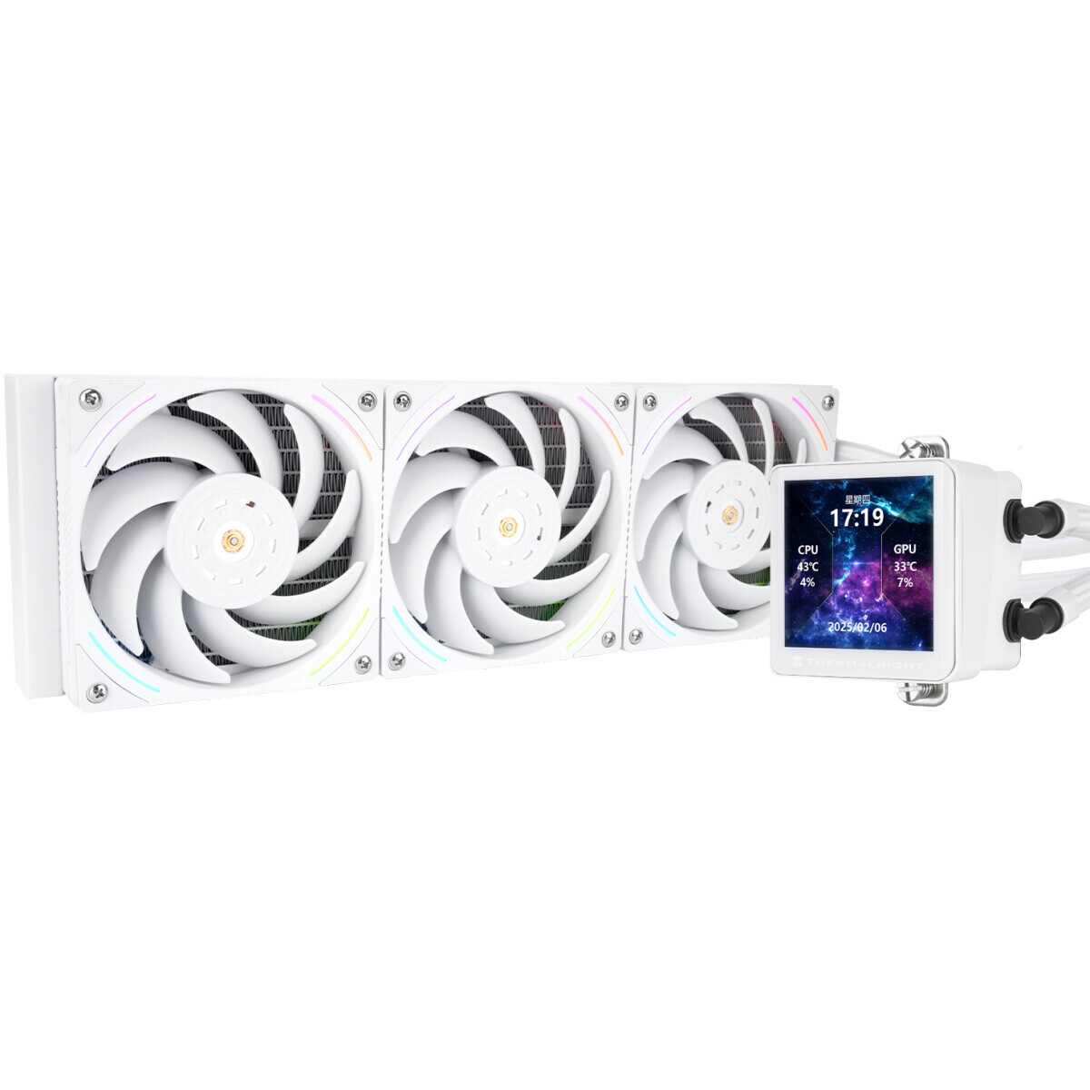 Система жидкостного охлаждения Thermalright Frozen Vision 360 ARGB White V2 - TRFV360AWV2