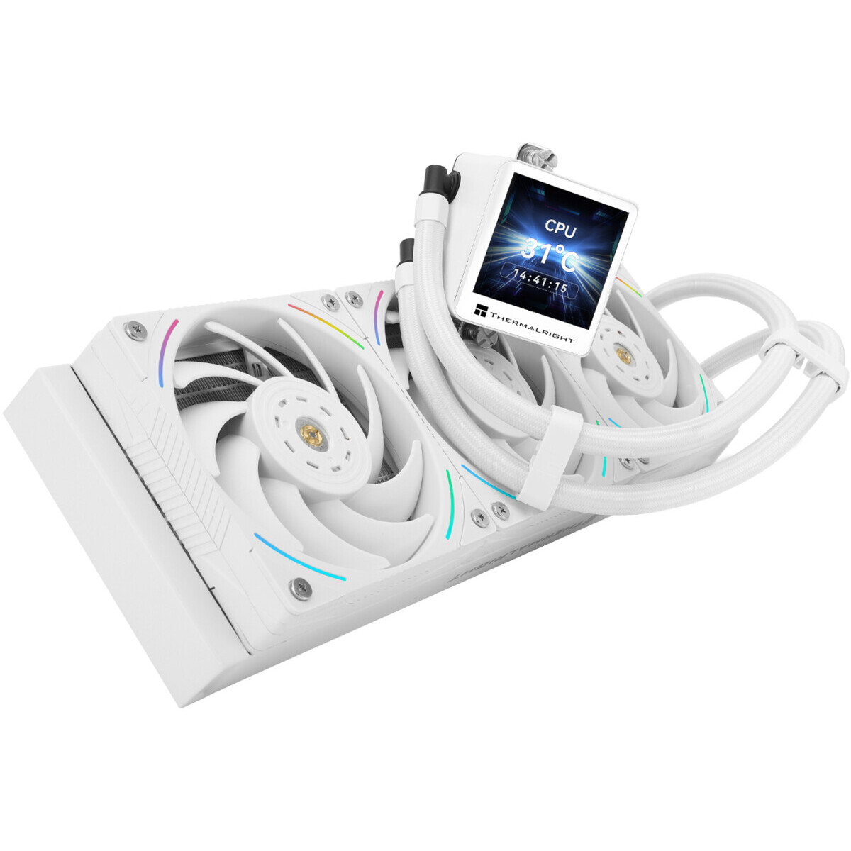 Система жидкостного охлаждения Thermalright Frozen Vision 360 ARGB White V2 - TRFV360AWV2 - фото 3