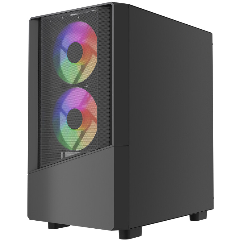 Корпус Powercase Mistral Micro A15B Black - CMMA15B-L3 - фото 3