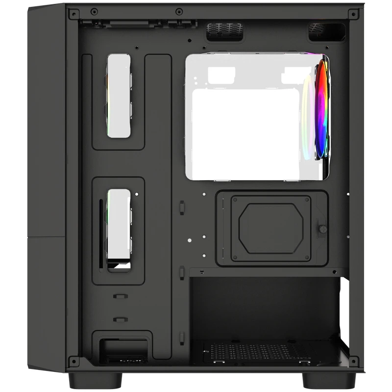Корпус Powercase Mistral Micro A15B Black - CMMA15B-L3 - фото 5