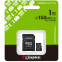 Карта памяти 1Tb MicroSD Kingston Canvas Select Plus + SD адаптер (SDCS3/1TB) - фото 3