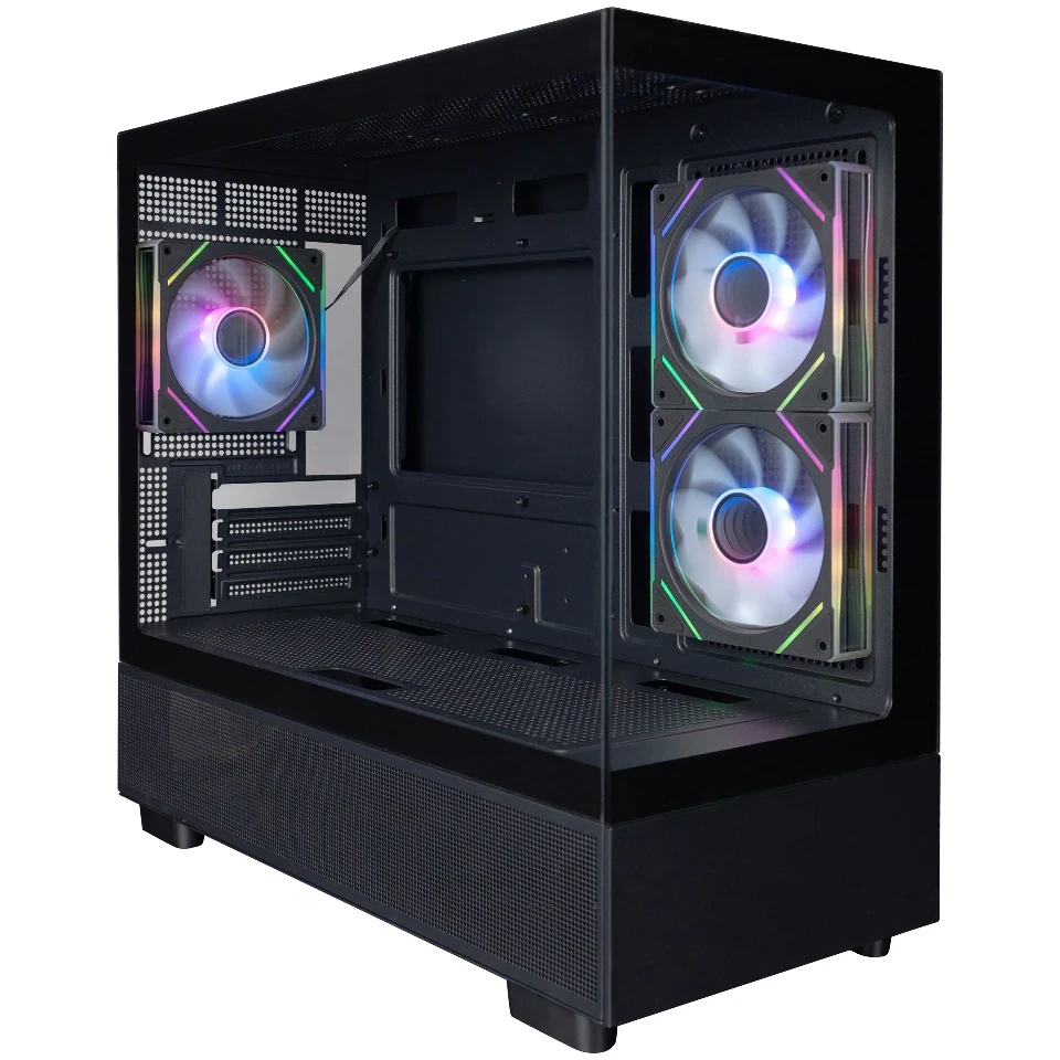 ..... Корпус 1STPLAYER MIKU Mi5 ARGB Black (0140) Б/У - Mi5-BK-2FC7R-1FC7