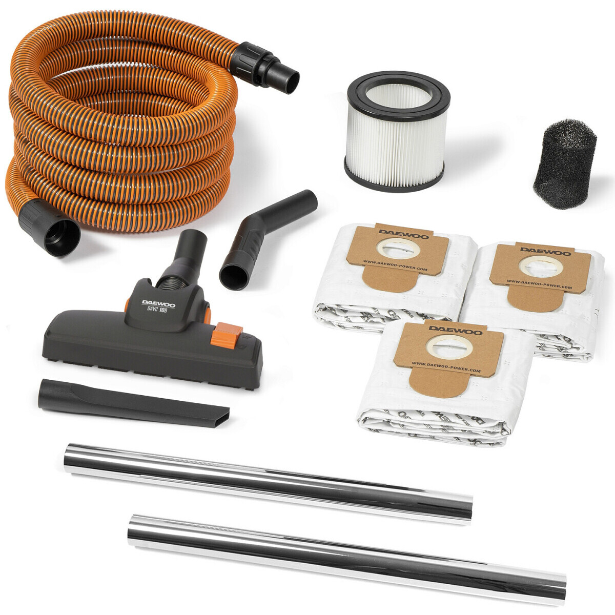 Профессиональный пылесос Daewoo DAVC 2000 HOME - фото 14