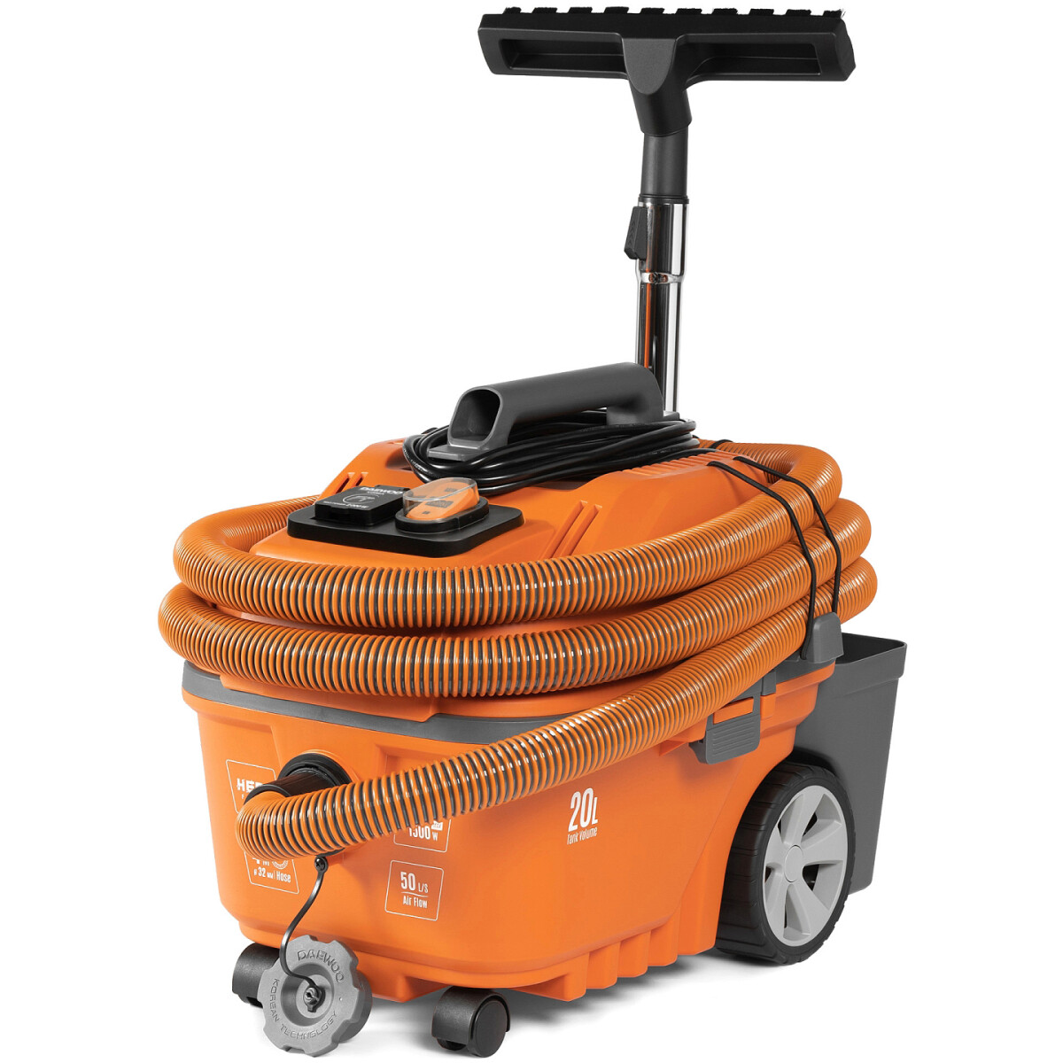 Профессиональный пылесос Daewoo DAVC 2000S - фото 3