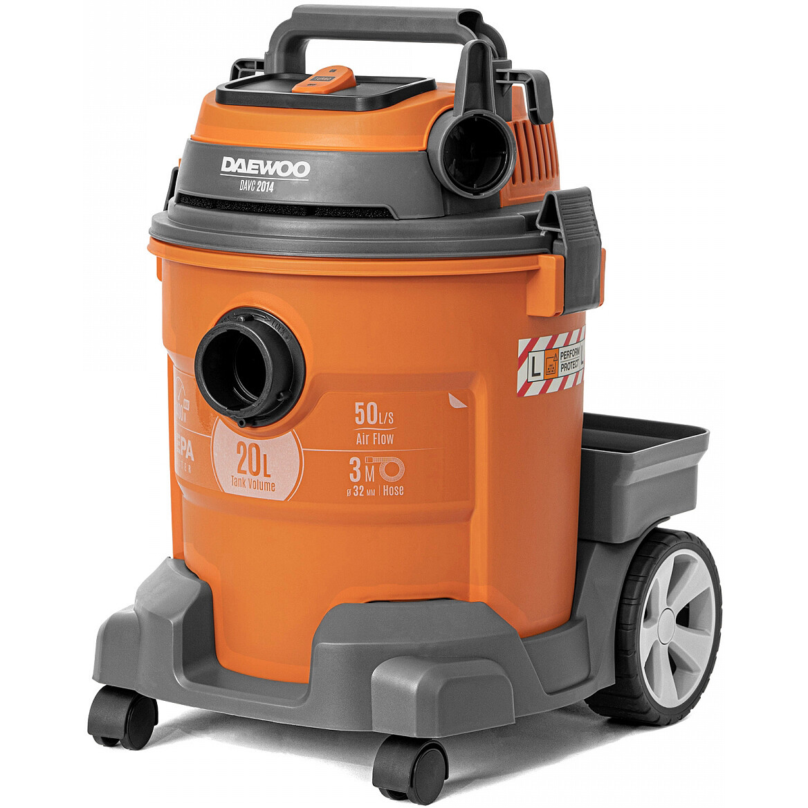 Профессиональный пылесос Daewoo DAVC 2014 - фото 2