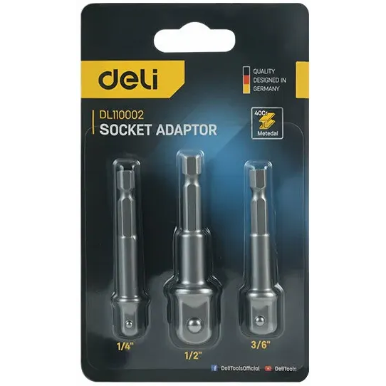 Набор адаптеров Deli DL110002 - фото 2