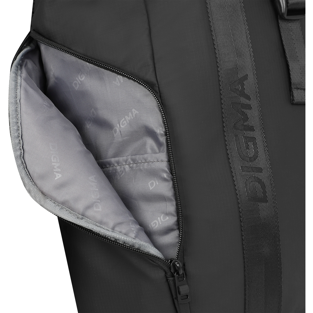 Рюкзак для ноутбука Digma Lifestyle L1 Black - DGBP15L1BK - фото 6