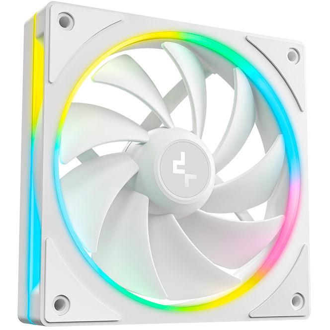 Вентилятор для корпуса DeepCool FL12 SE WH (3 шт.) - R-FL12SE-WHAPN3-G - фото 4