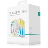 Вентилятор для корпуса DeepCool FL12 SE WH (3 шт.) (FL12 SE WH 3 IN 1)
