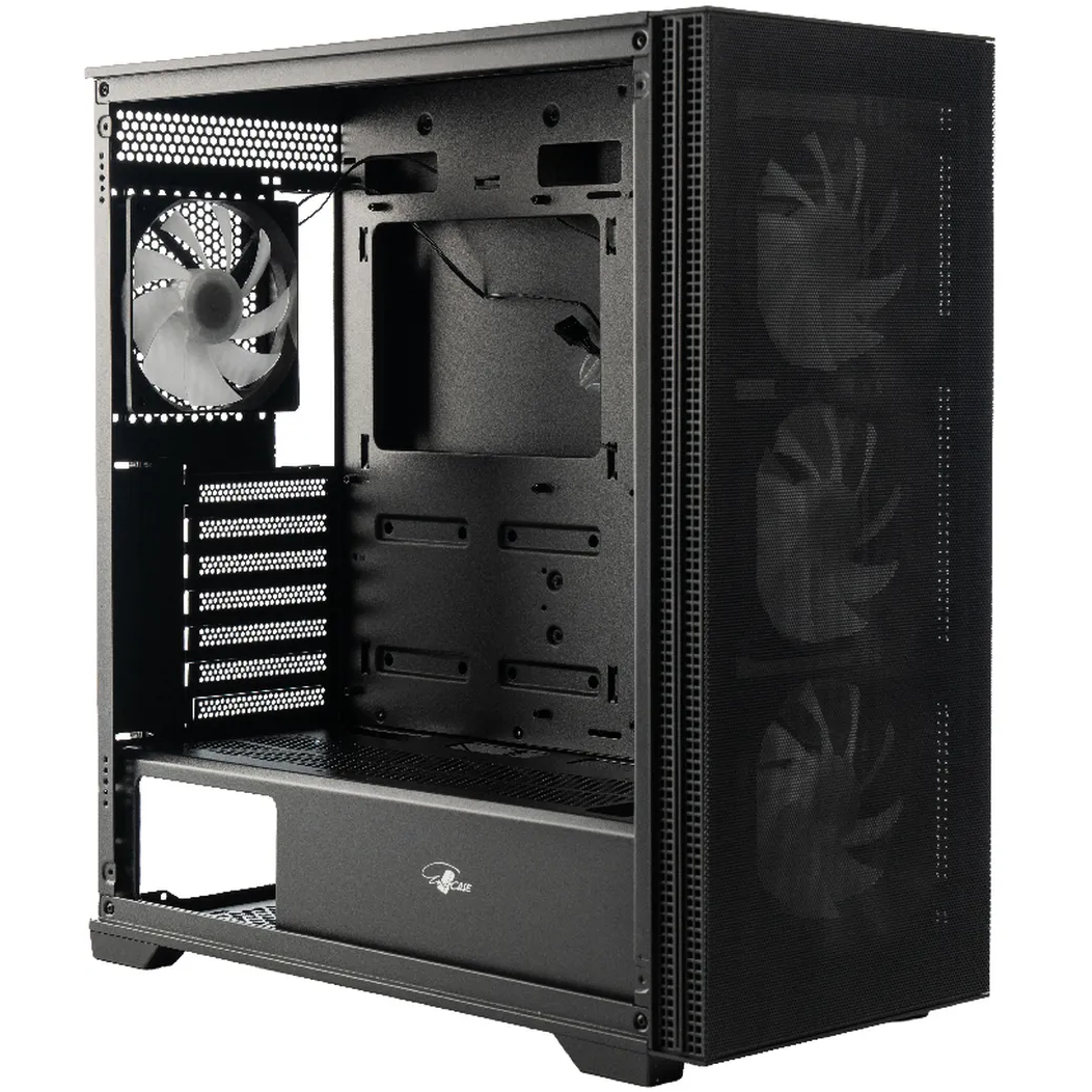 Корпус Eurocase M9 Plus Black - 00-01191784 - фото 4