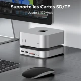 ..... Док-станция UGREEN 11-in-1 Docking Station for Mac with NVMe SSD Enclosure (CM841) (9718) Б/У (65487)