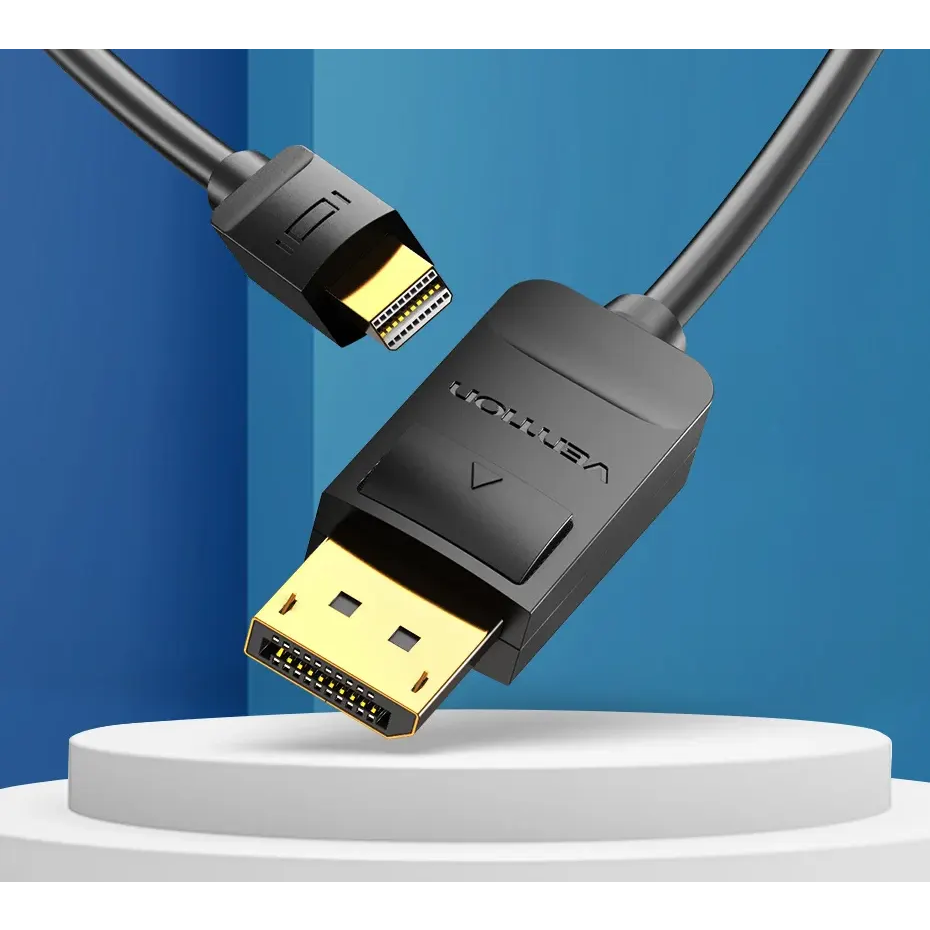 Кабель Mini DisplayPort (M) - DisplayPort (M), 1.5м, Vention HAABG - фото 2