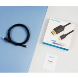 Кабель Mini DisplayPort (M) - DisplayPort (M), 1.5м, Vention HAABG