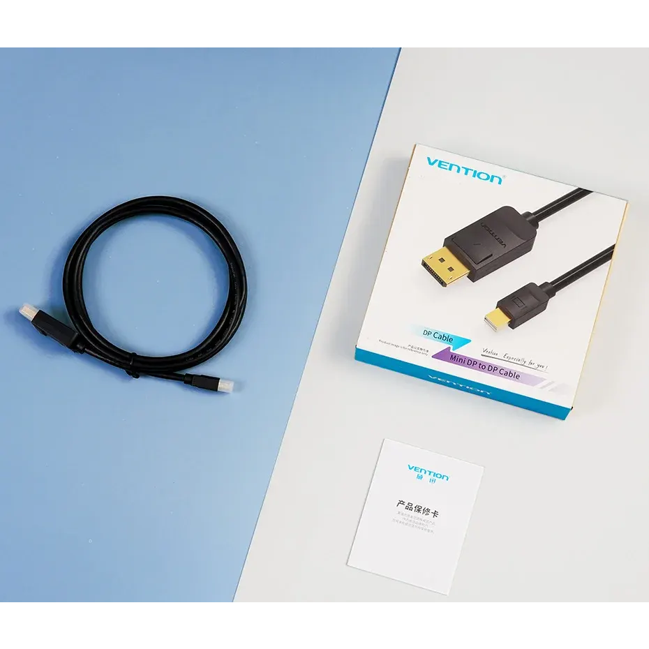 Кабель Mini DisplayPort (M) - DisplayPort (M), 1.5м, Vention HAABG - фото 3